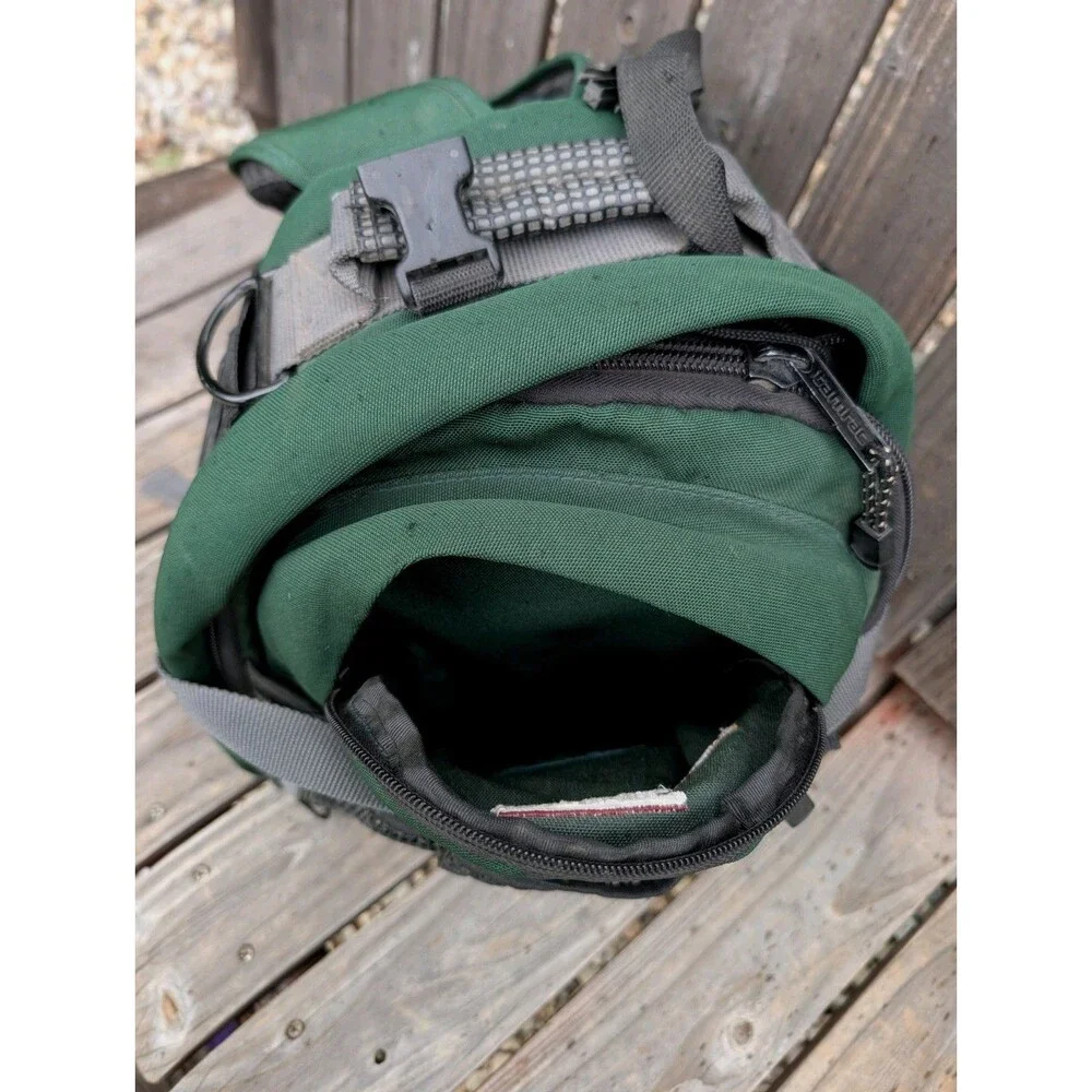 Tamrac Expedition 4 Camera Backpack DSLR Bag Green Padded Adjustable Dividers